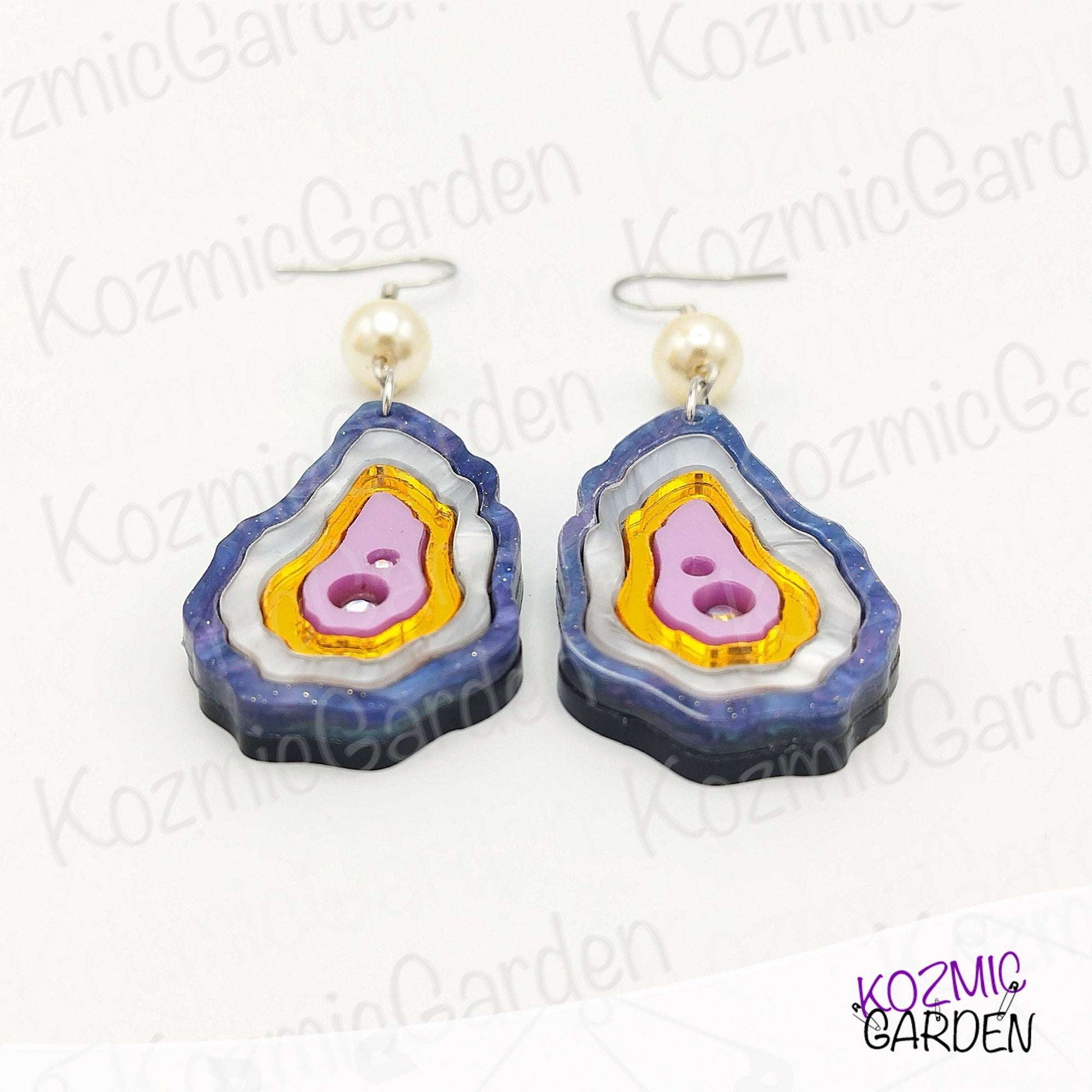 Oyster Shell Magic Earrings