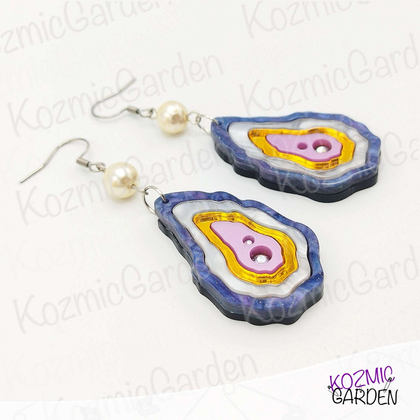 Oyster Shell Magic Earrings