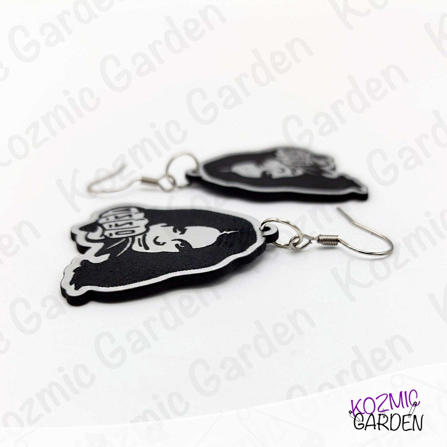 Ozzy Osbourne Tribute Earrings - The Prince Of Darkness Forever!