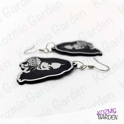 Ozzy Osbourne Tribute Earrings - The Prince Of Darkness Forever!