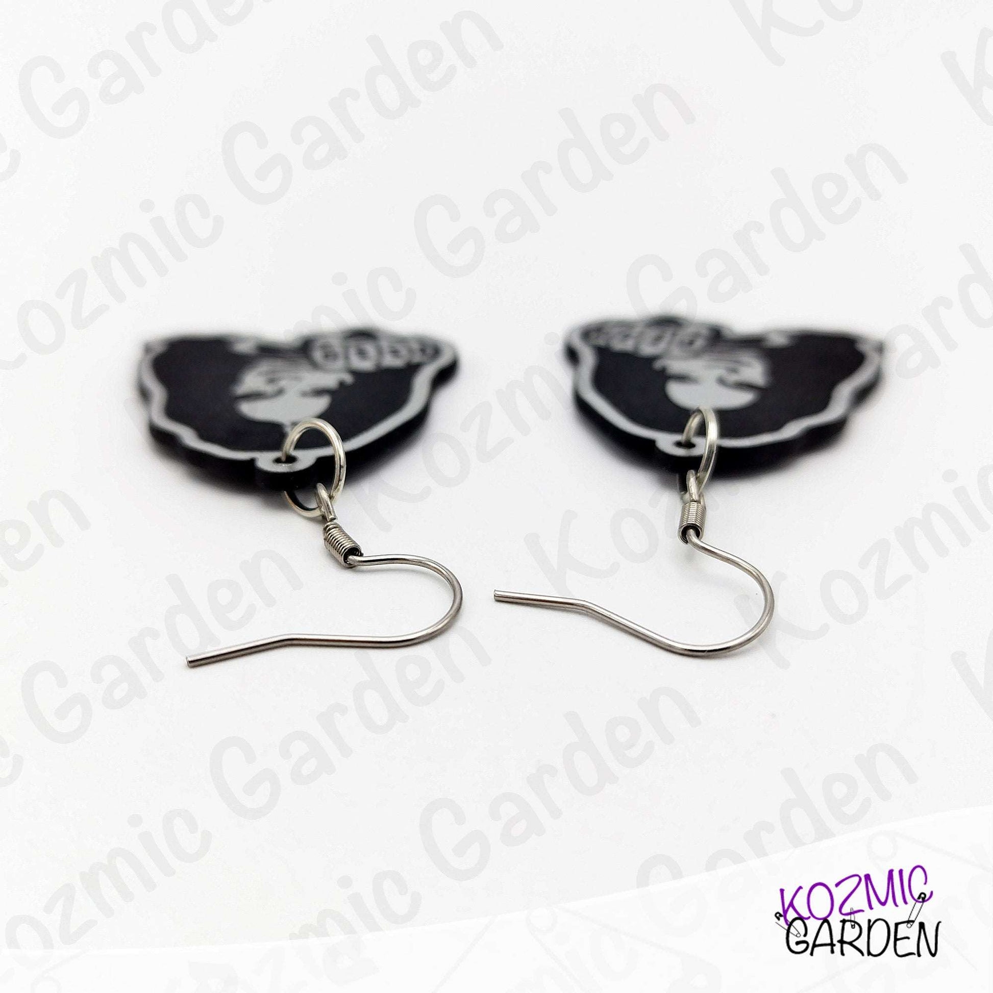 Ozzy Osbourne Tribute Earrings - The Prince Of Darkness Forever!
