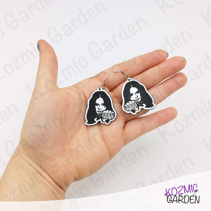 Ozzy Osbourne Tribute Earrings - The Prince Of Darkness Forever!