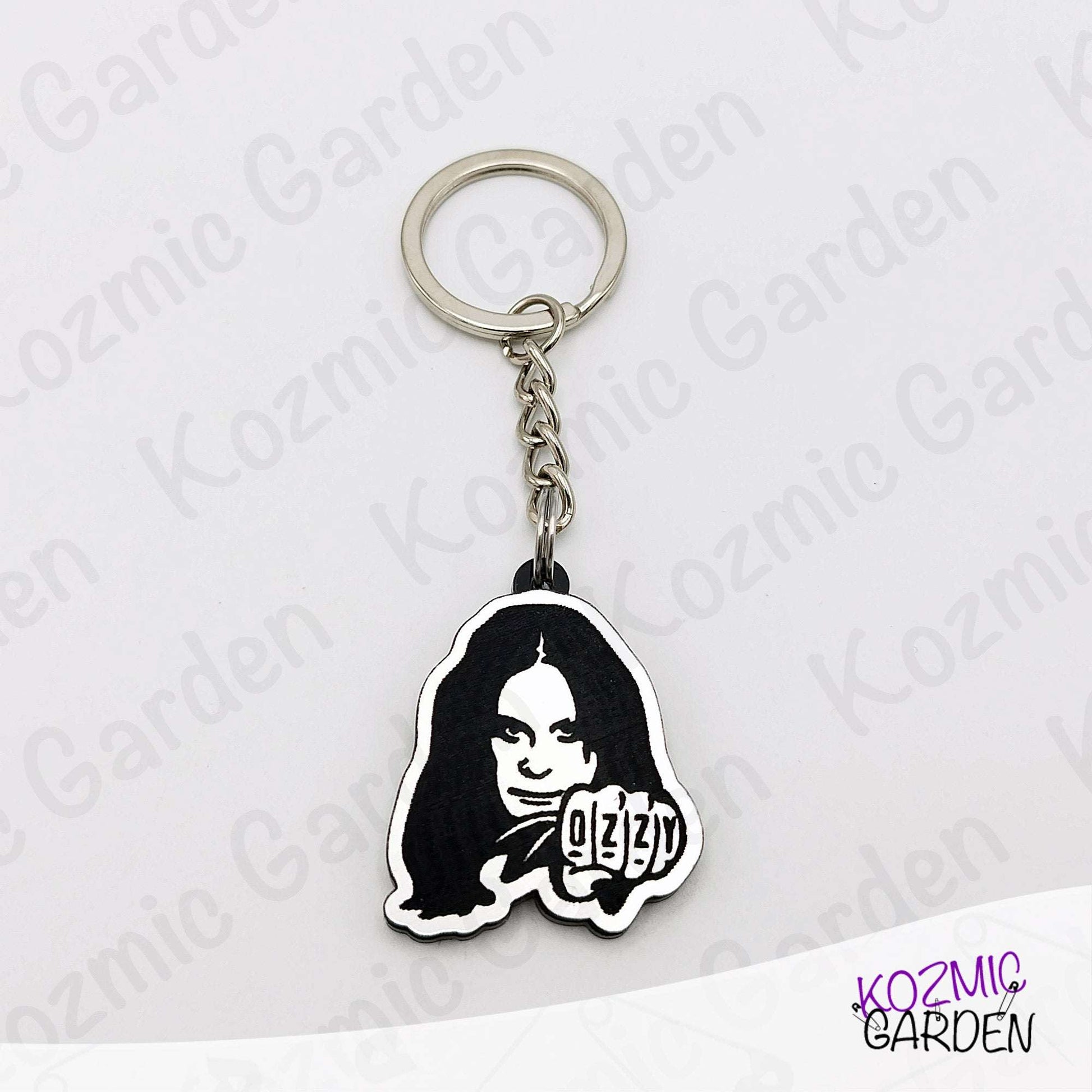 Ozzy Osbourne Tribute Keychain – Prince of Darkness forever! ✌️