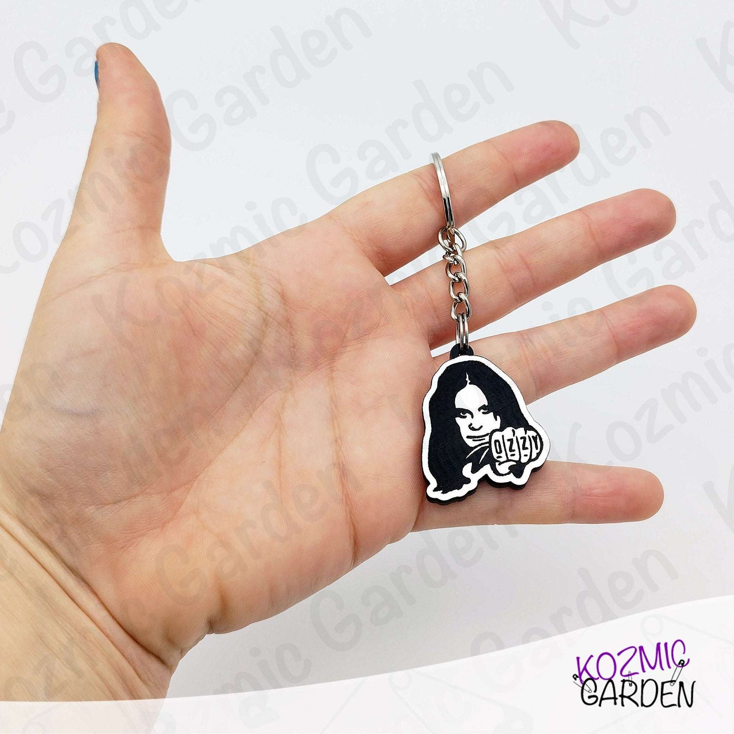 Ozzy Osbourne Tribute Keychain – Prince of Darkness forever! ✌️