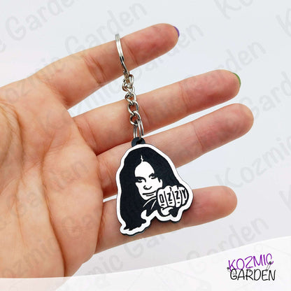 Ozzy Osbourne Tribute Keychain – Prince of Darkness forever! ✌️