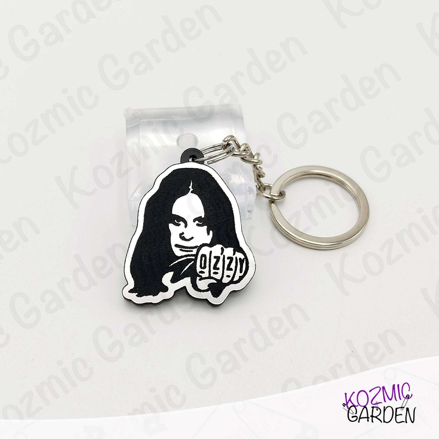 Ozzy Osbourne Tribute Keychain – Prince of Darkness forever! ✌️