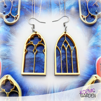 Gothic Window Earrings | Wear Gothic Architecture!