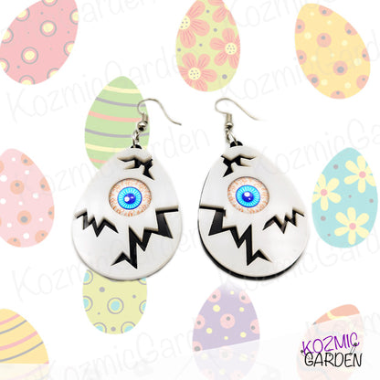 CRACKED EGG EASTER EARRINGS | Hatch Some Fun!