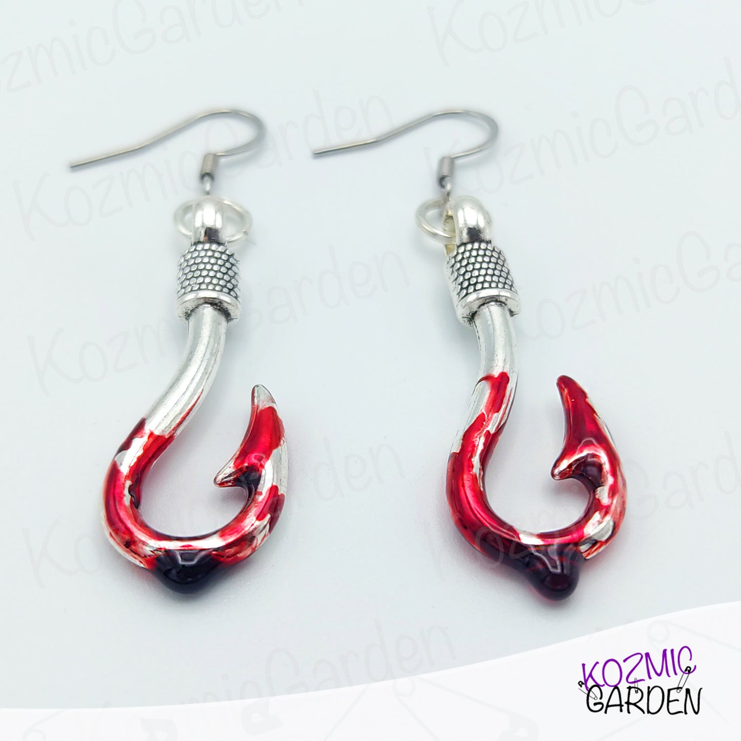 BLOODY HOOKS EARRINGS | Rule the High Seas!