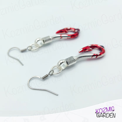 BLOODY HOOKS EARRINGS | Rule the High Seas!