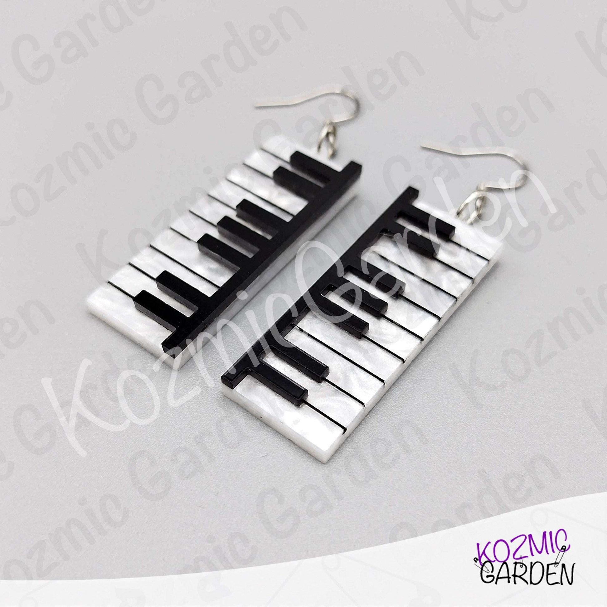 Piano Earrings | Pianist & Music Lover Jewelry Gift