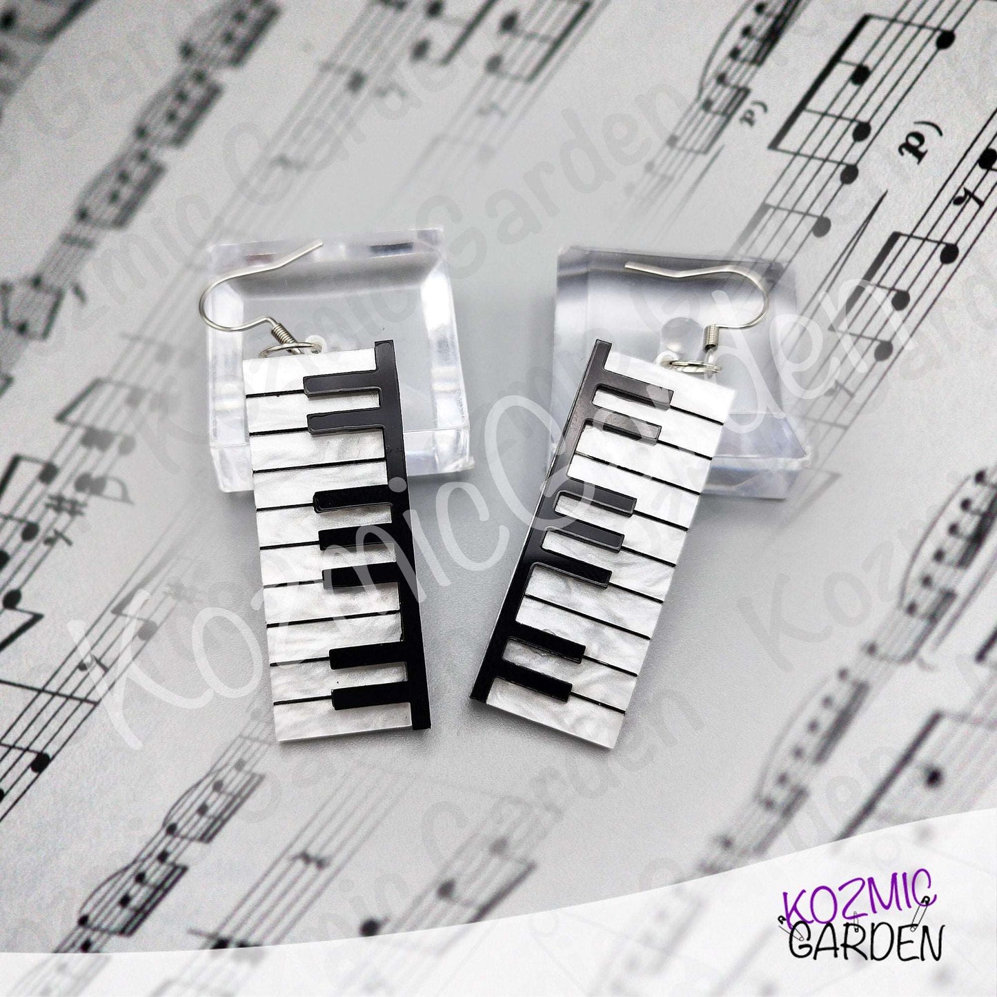 Piano Earrings | Pianist & Music Lover Jewelry Gift