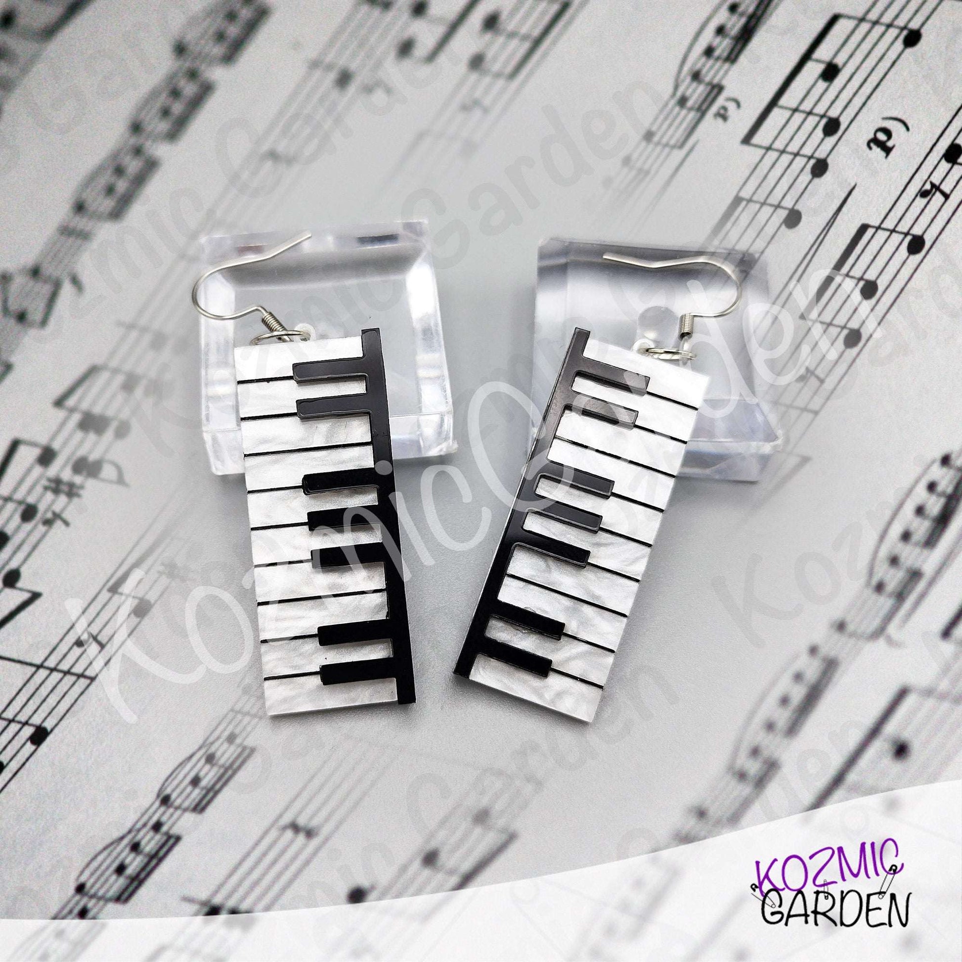 Piano Earrings | Pianist & Music Lover Jewelry Gift