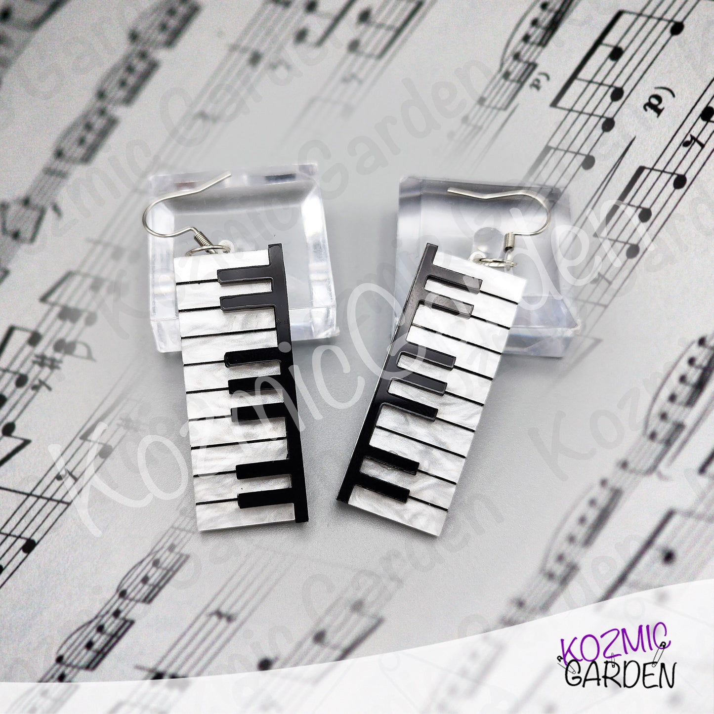 Piano Earrings | Pianist & Music Lover Jewelry Gift