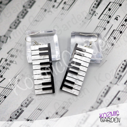 Piano Earrings | Pianist & Music Lover Jewelry Gift