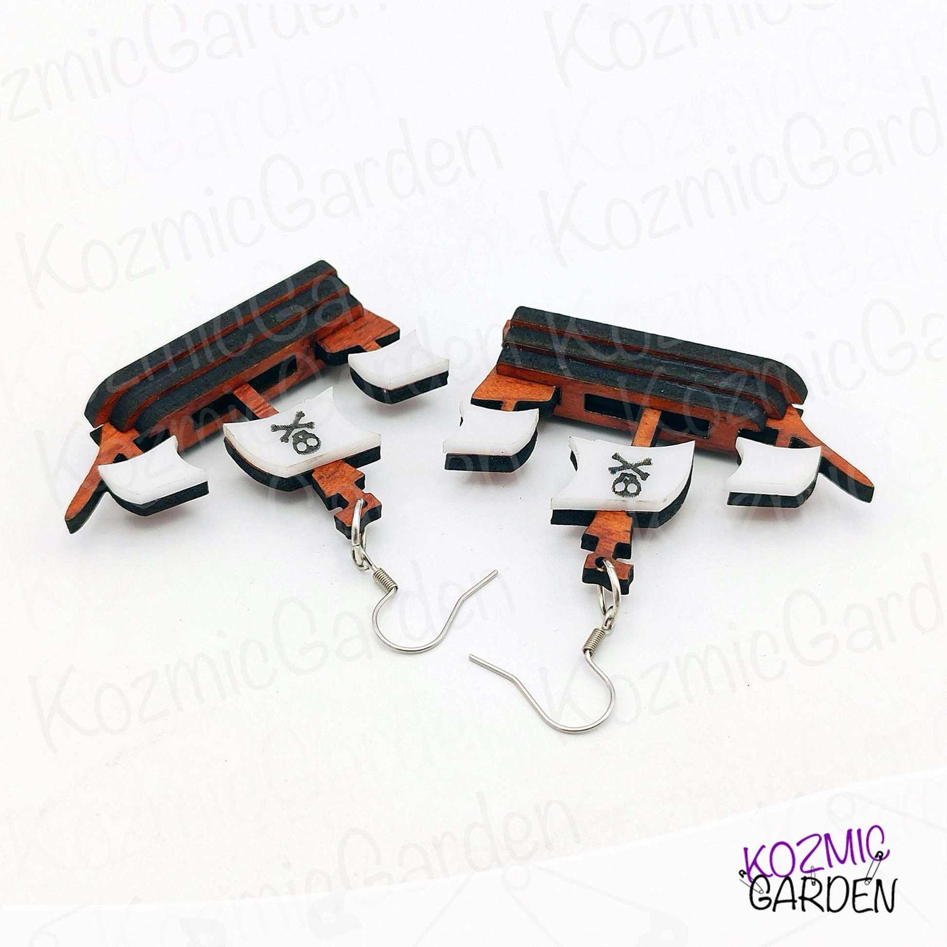 Pirate Ship Earrings (and Necklace!) – Set Sail With Style