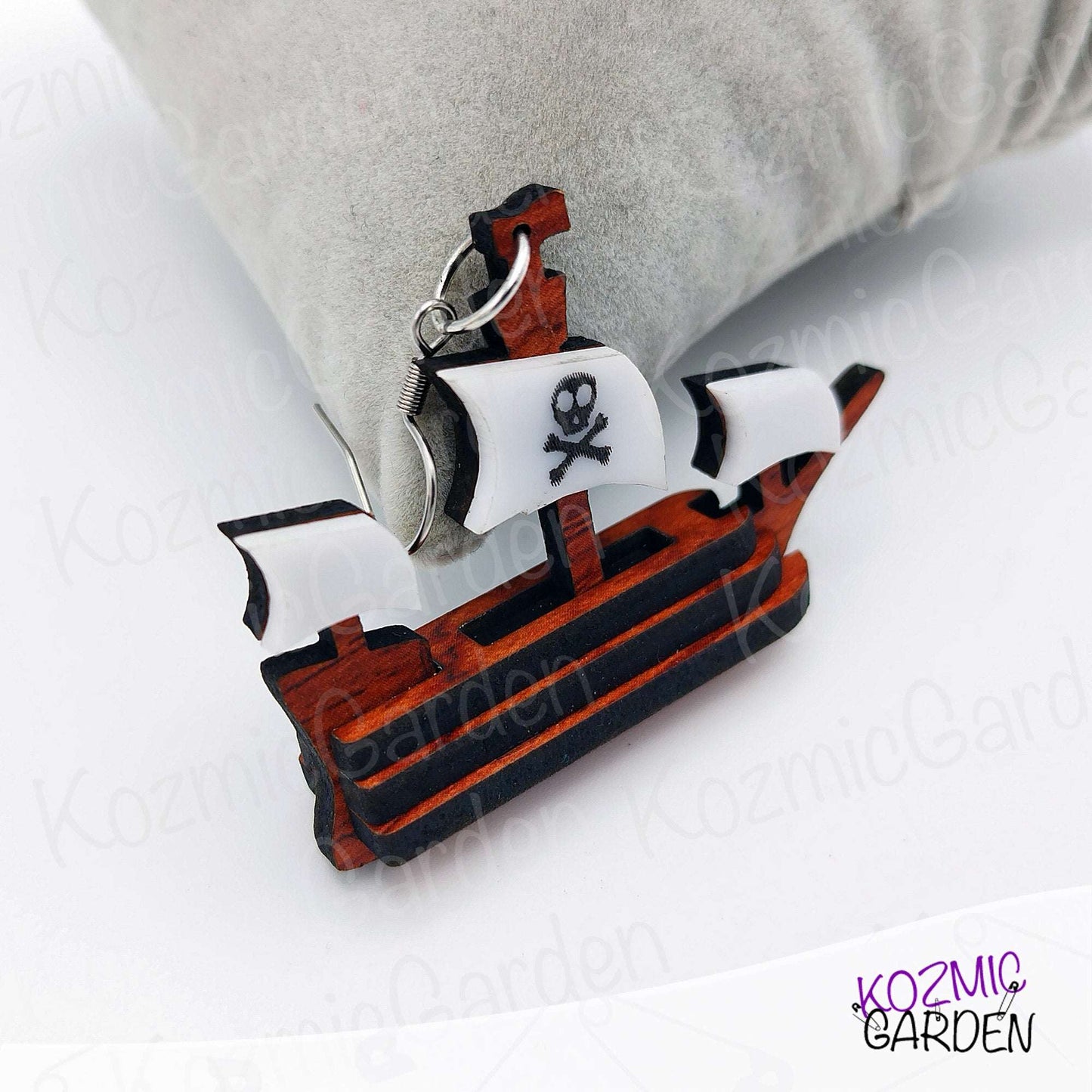 Pirate Ship Earrings (and Necklace!) – Set Sail With Style
