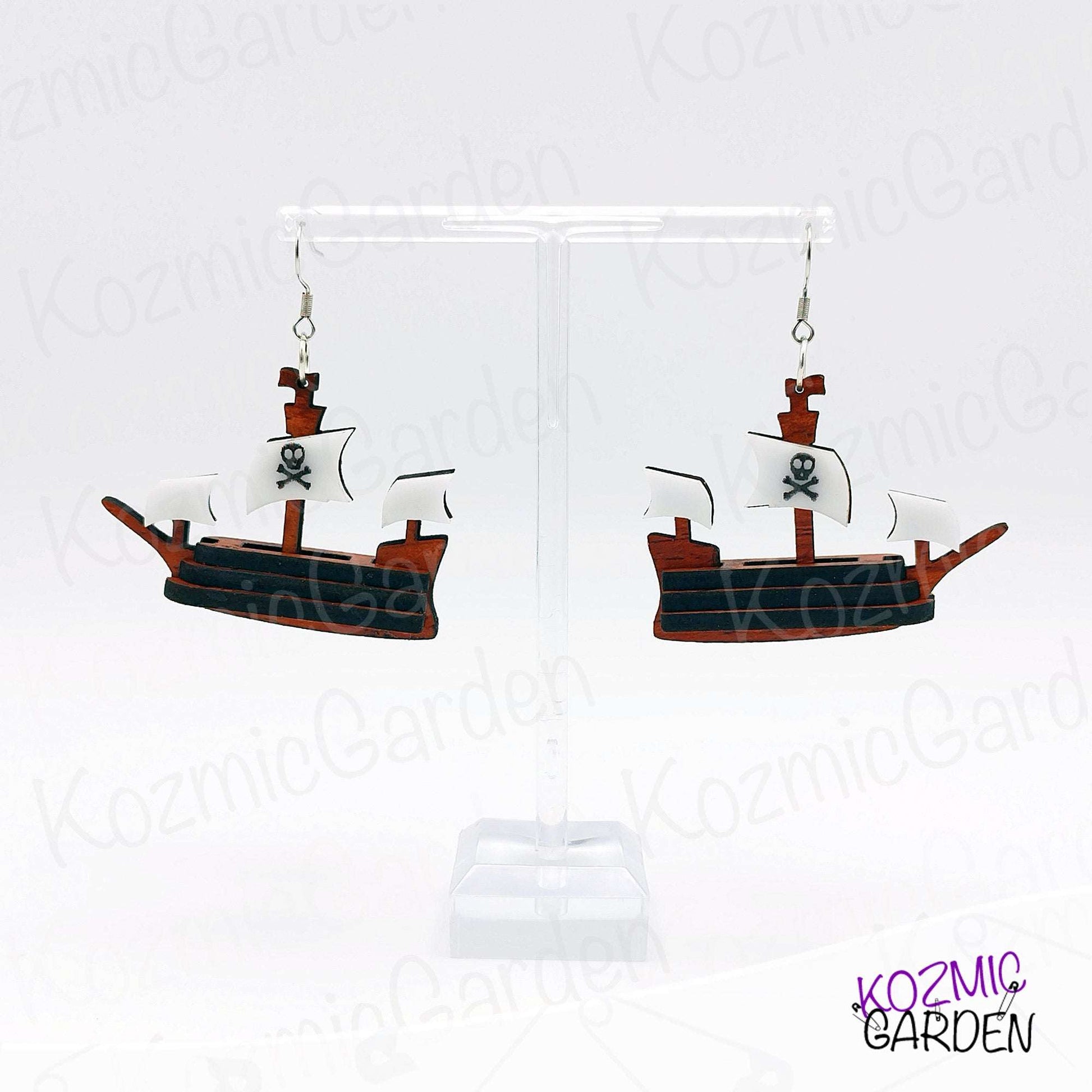 Pirate Ship Earrings (and Necklace!) – Set Sail With Style