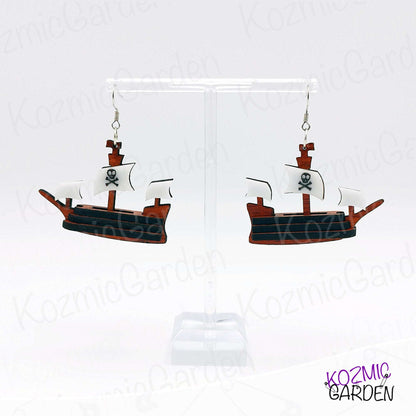 Pirate Ship Earrings (and Necklace!) – Set Sail With Style