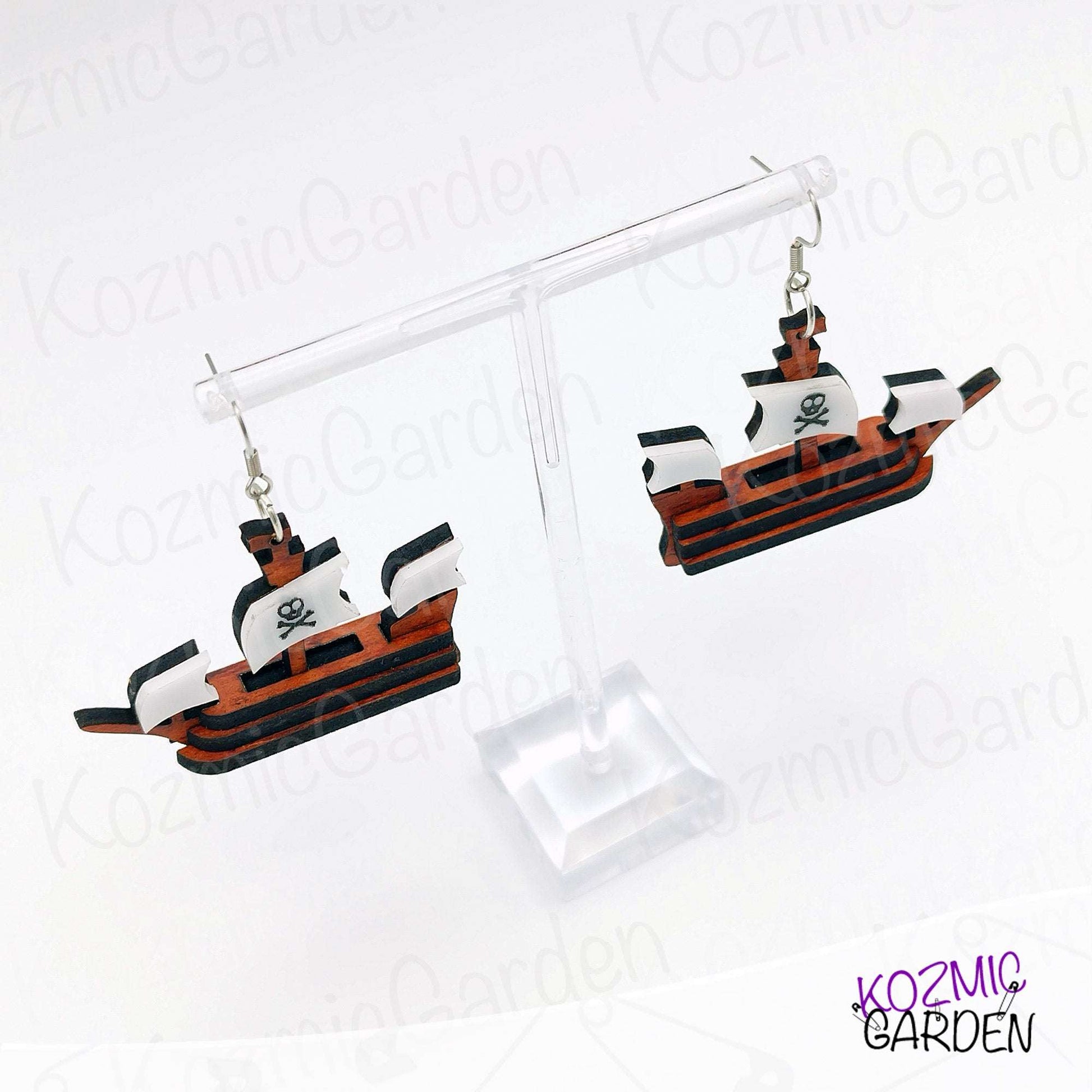 Pirate Ship Earrings (and Necklace!) – Set Sail With Style