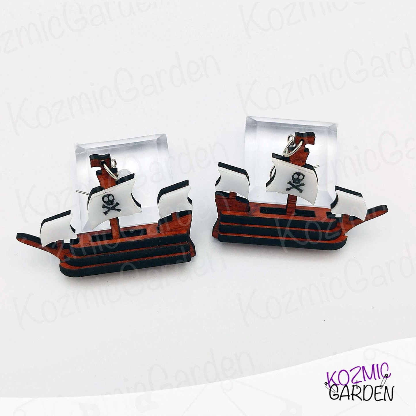 Pirate Ship Earrings (and Necklace!) – Set Sail With Style