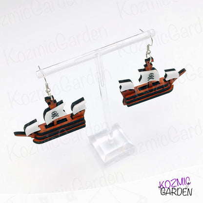 Pirate Ship Earrings (and Necklace!) – Set Sail With Style