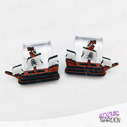 Pirate Ship Earrings (and Necklace!) – Set Sail With Style