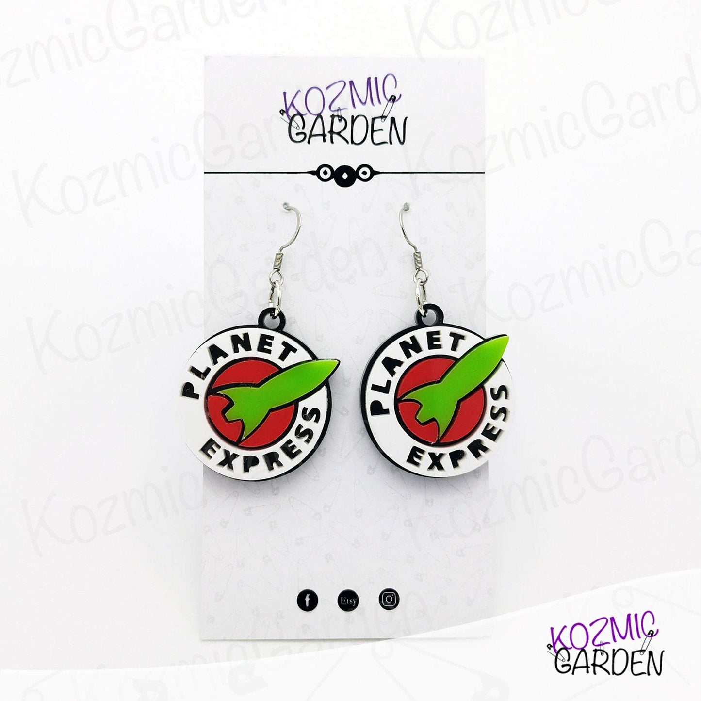 PLANET EXPRESS EARRINGS | Where the Future is Now!