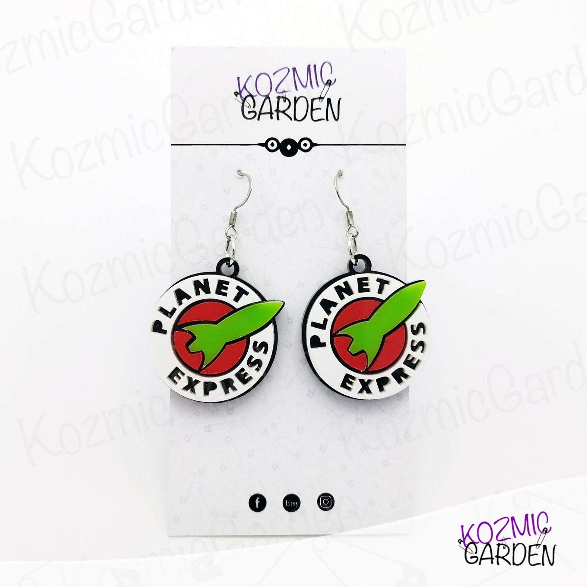 PLANET EXPRESS EARRINGS | Where the Future is Now!