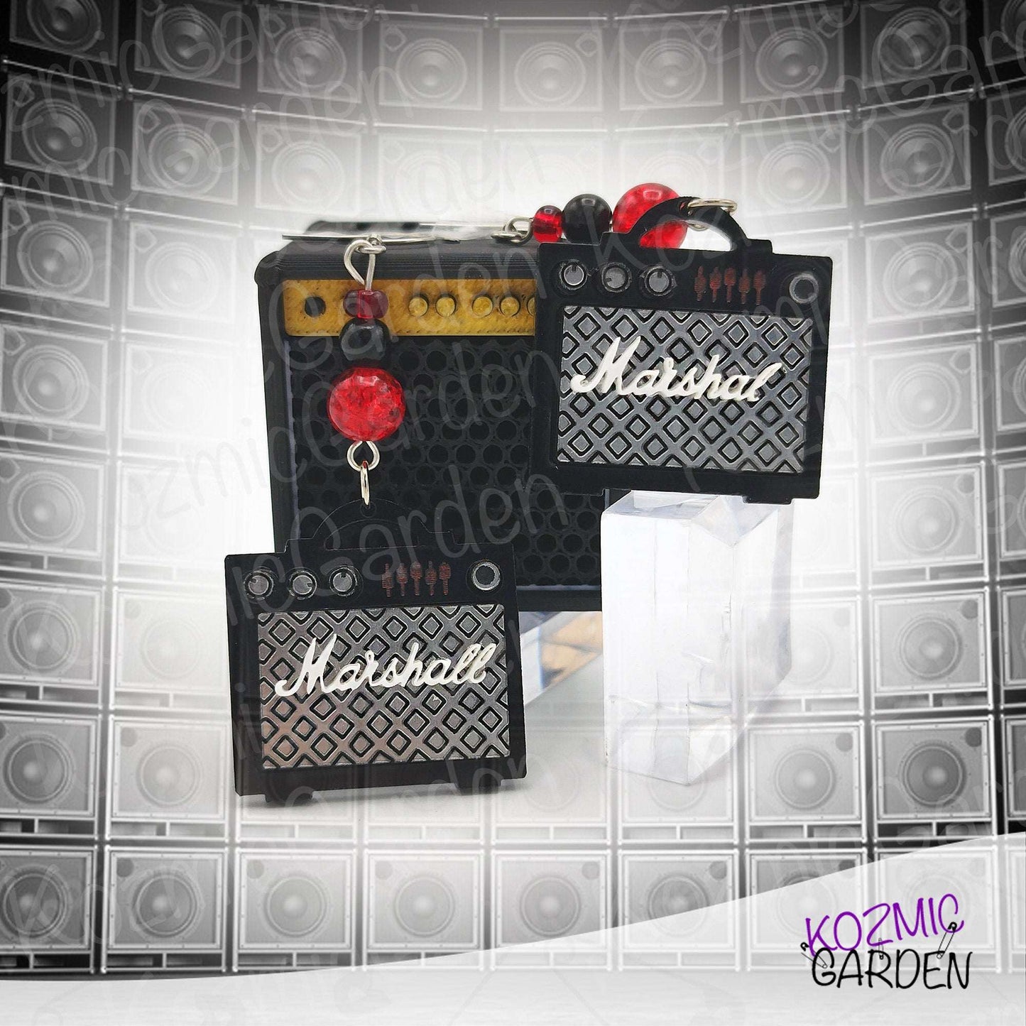 Guitar Amplifier Earrings – Rock ‘n’ Roll on Your Lobes!