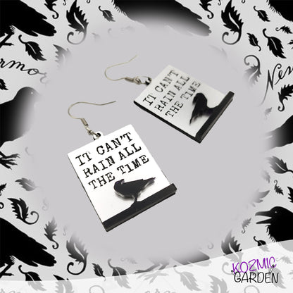 It Can't Rain All The Time Earrings | The Crow Inspired Jewelry