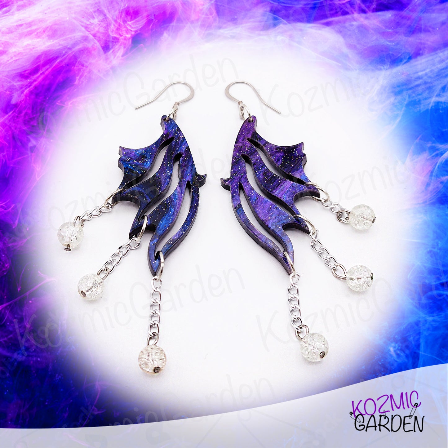 Fairy Wing Earrings – Be the Queen of Fairies with these!