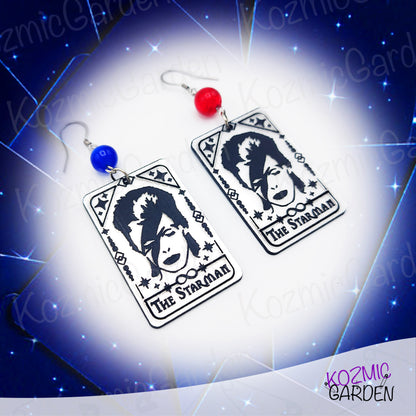 The "The Starman" Tarot Card Earrings –  David Bowie Unique Magic Card!