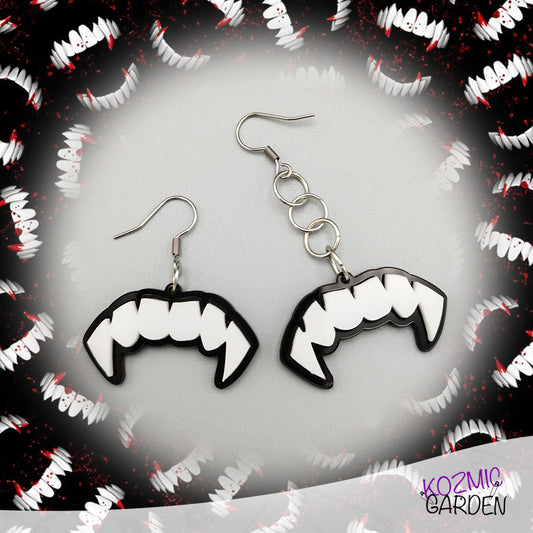 Vampire Fang Earrings - Dare to be Sired!