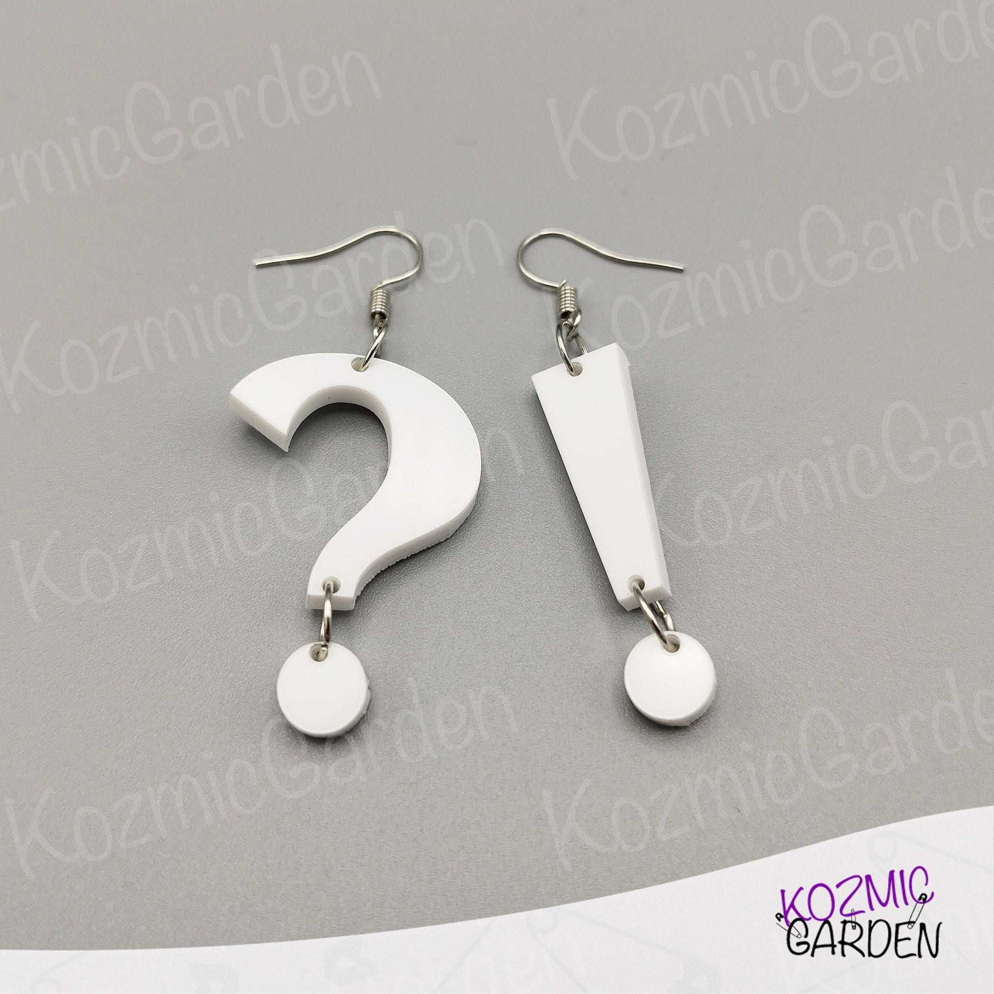 QUESTION & EXCLAMATION MARK EARRINGS | Dangle Your Curiosity!