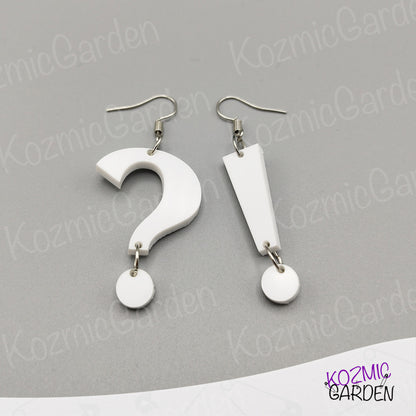 QUESTION & EXCLAMATION MARK EARRINGS | Dangle Your Curiosity!