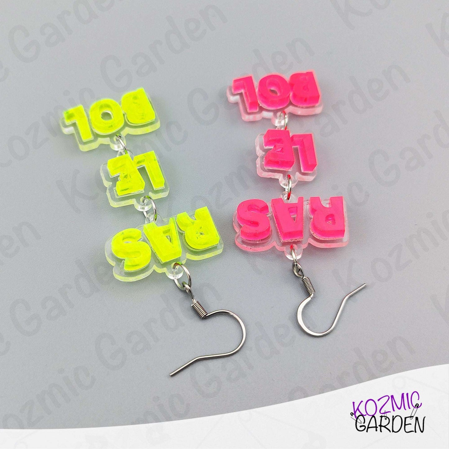 Ras Le Bol Earrings - Funny French "I'm Fed Up" Earrings | Humorous Statement Jewelry