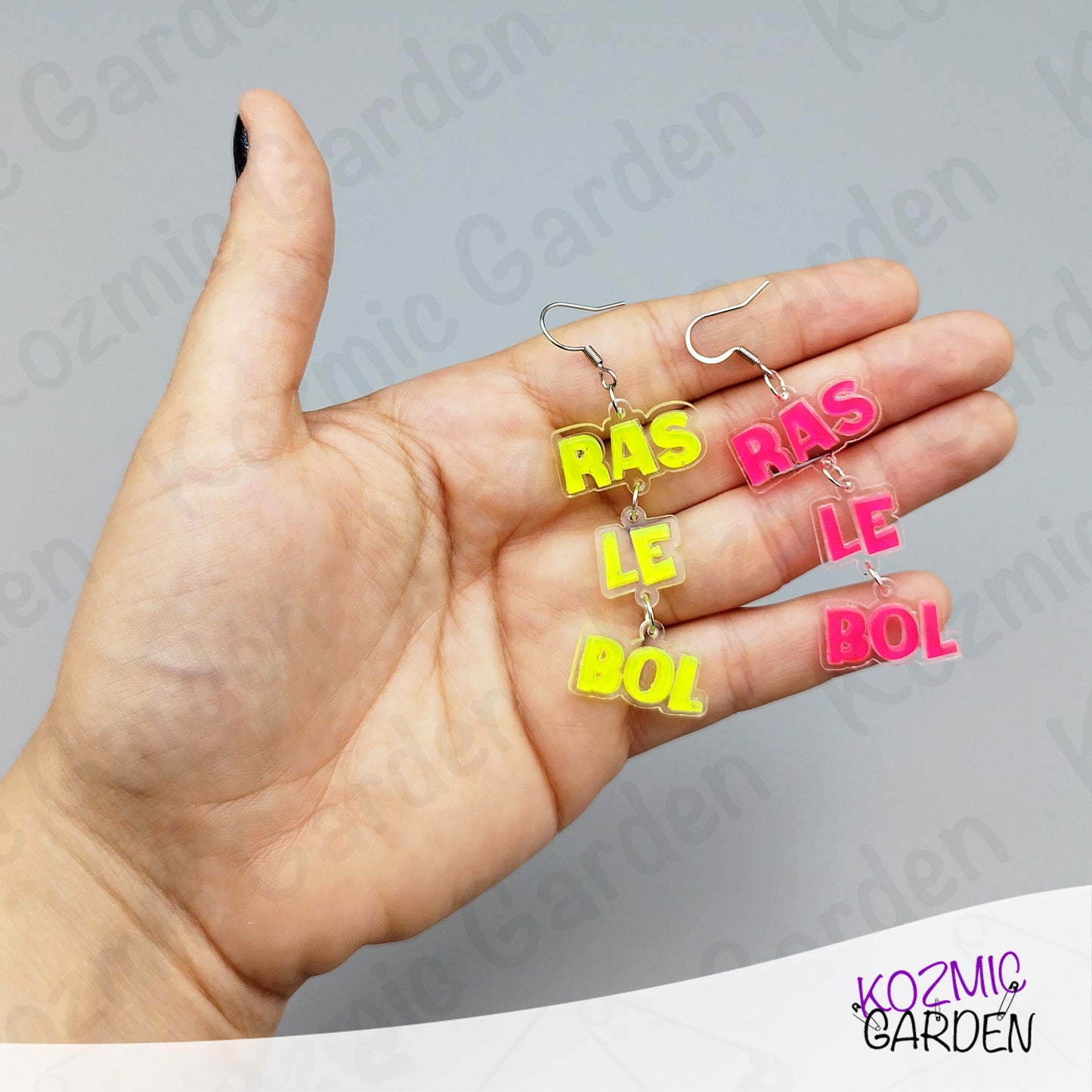 Ras Le Bol Earrings - Funny French "I'm Fed Up" Earrings | Humorous Statement Jewelry