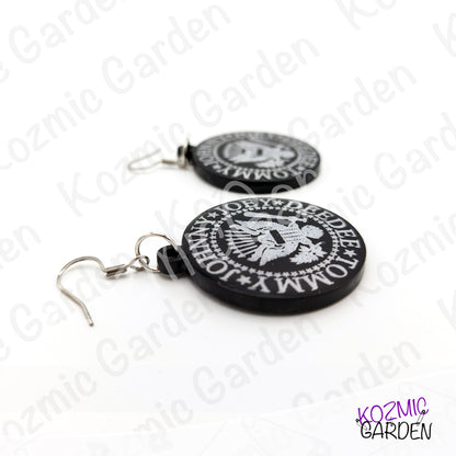 Ramones Logo Earrings — For the True Punk Rock Fans&nbsp;