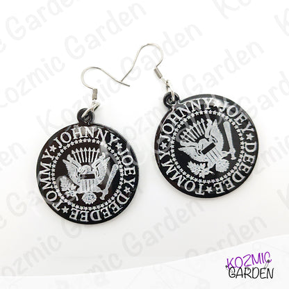 Ramones Logo Earrings — For the True Punk Rock Fans&nbsp;