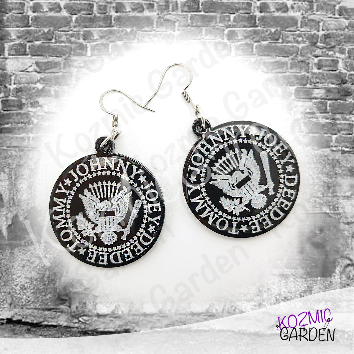 Ramones Logo Earrings — For the True Punk Rock Fans&nbsp;