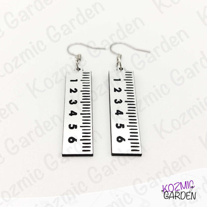 Ruler Earrings – Quirky, Fun Statement Jewelry