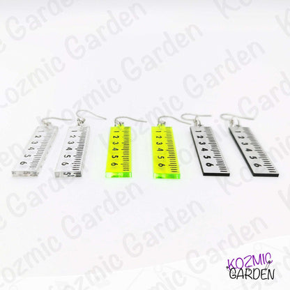 Ruler Earrings – Quirky, Fun Statement Jewelry