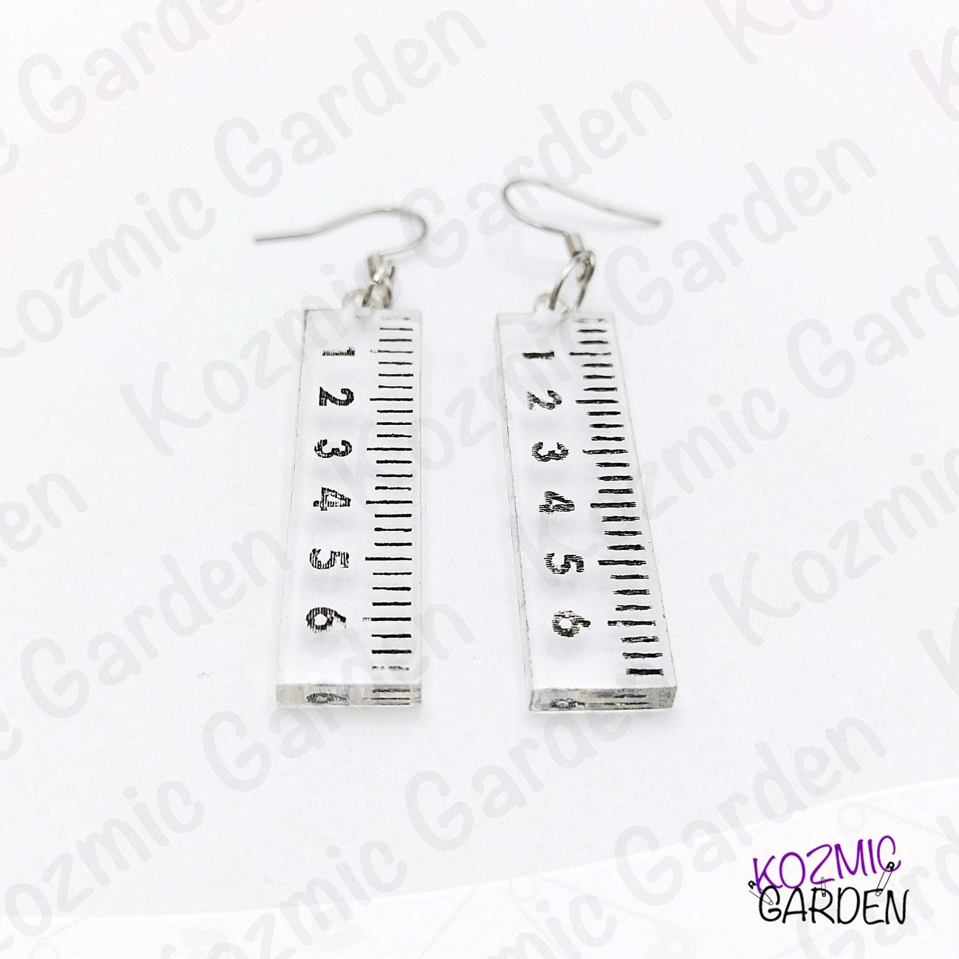 Ruler Earrings – Quirky, Fun Statement Jewelry