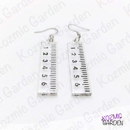 Ruler Earrings – Quirky, Fun Statement Jewelry