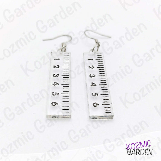 Ruler Earrings – Quirky, Fun Statement Jewelry