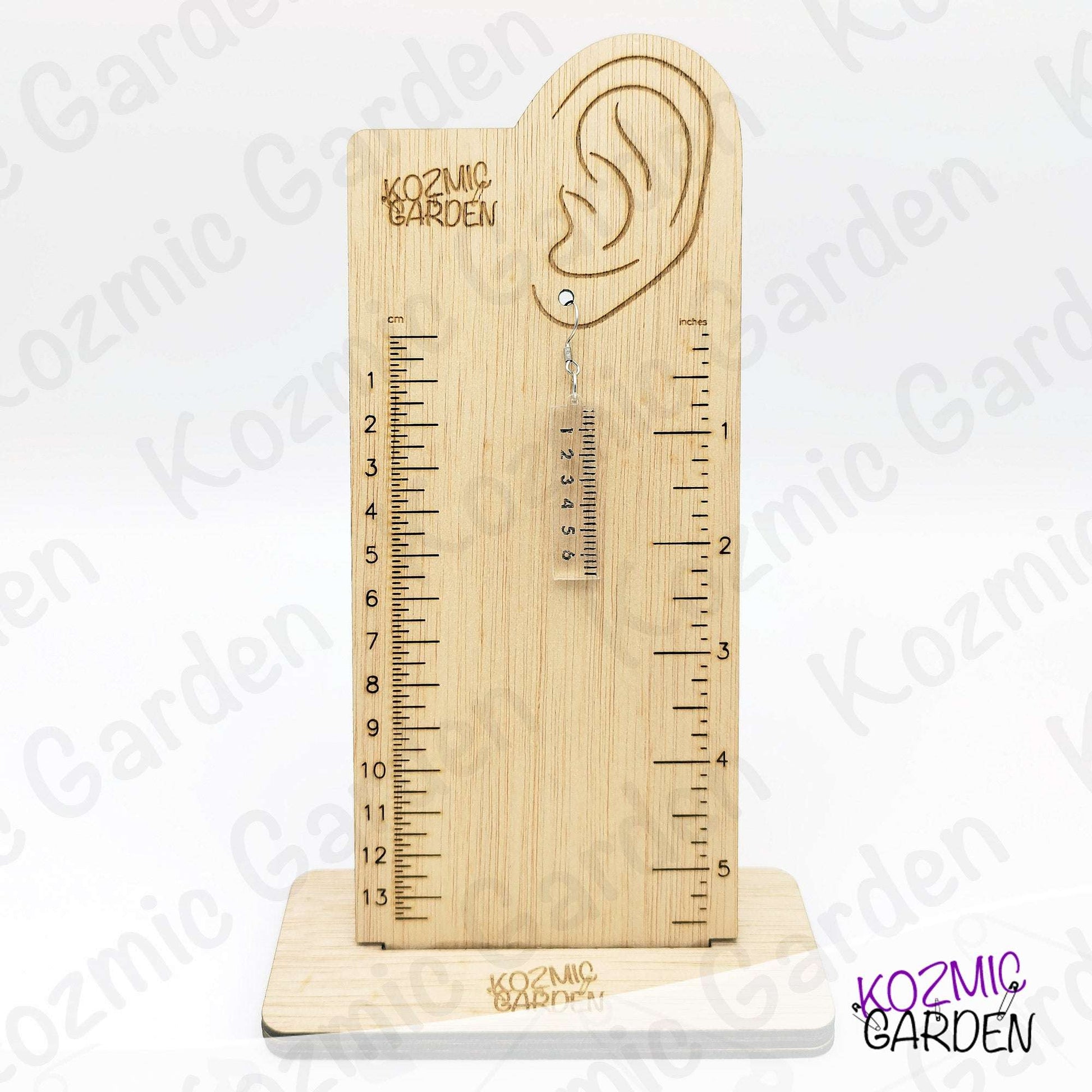 Ruler Earrings – Quirky, Fun Statement Jewelry