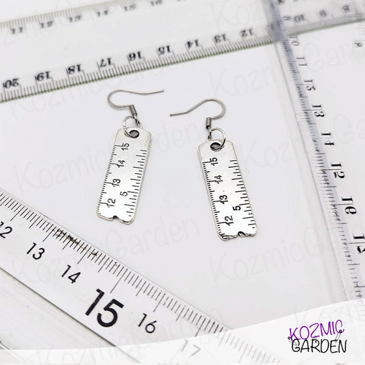 RULER EARRINGS | Measure Up Your Style!