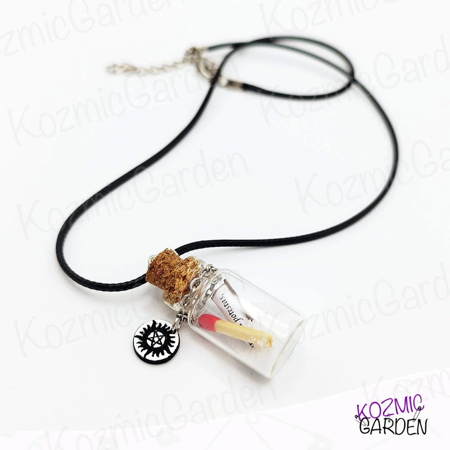 "SALT 'N' BURN" BOTTTLE KIT EARRINGS | Unlock the power of the Winchester brothers!