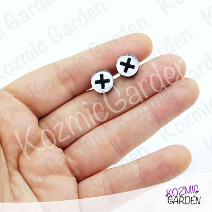 Screw Head Stud Earrings | Mechanic Jewelry | Hardware Lover Gift | Industrial Earrings